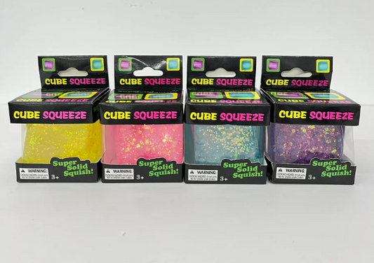 Glitter Cube Squishys