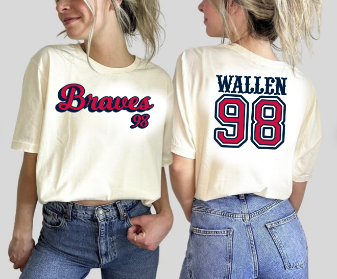 Morgan Wallen Braves Tshirt